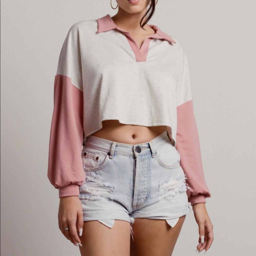 French Terry Top from TOBI